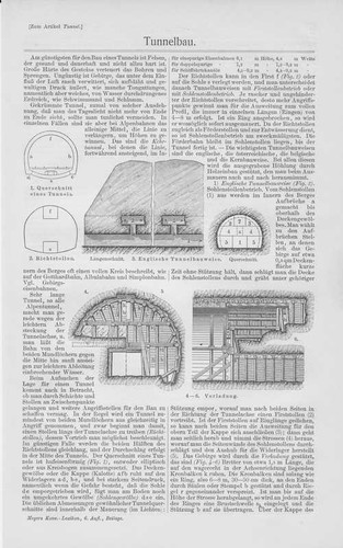 Construction tunnel - construction, de