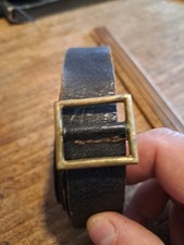 Bretelle De Fusil Cuir Noir