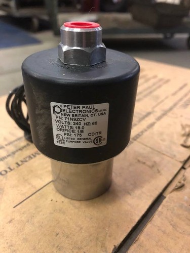 New solonoid valve peter paul - peter,