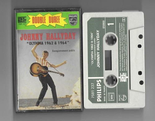 Cassette audio johnny hallyday - johnny,