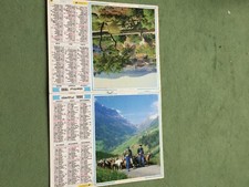 Calendrier almanach ptt - calendrier, 1990