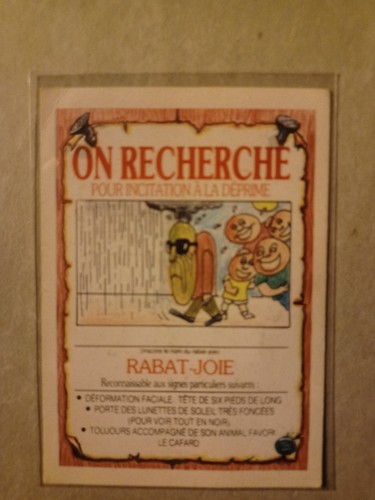 Carte les crados serie - carte,