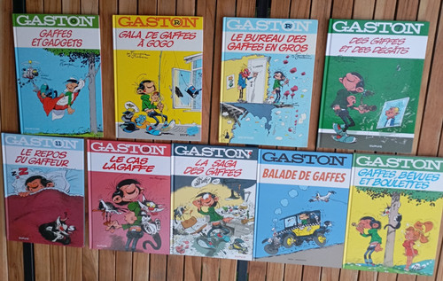 Lot gaston lagaffe tbe - gaston,