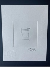 France 2022 YT 5545 Epreuve d'artiste Présidence Française Union Européenne noir