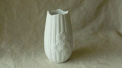 Vase porcelaine blanche - porcelaine,