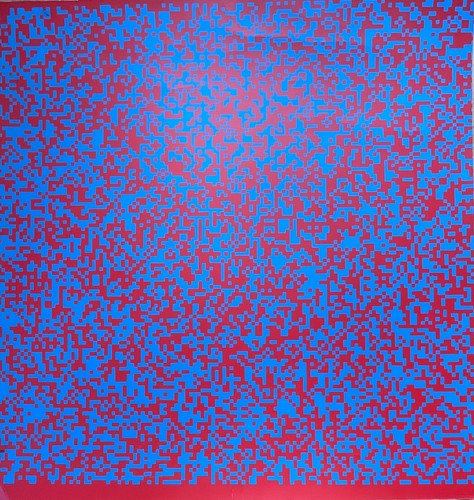 François morellet serigraphie - morellet,