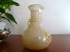 Vase large panse verre irisé