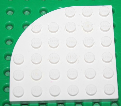 Lego paradisa white plate - lego,