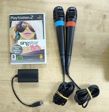 Jeu PS2 Pack Singstar '80s + Micros PS2