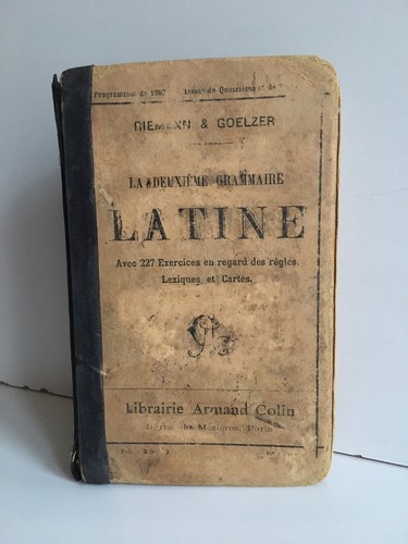 Deuxième grammaire latine - la,