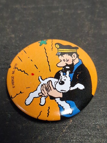 Badge 30mm tintin et - 30mm,