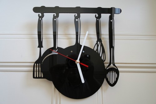 Horloge murale design - , cuisine