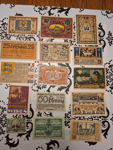Allemagne 15 notgeld - 15,