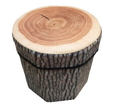 Pouf pliable avec décoration