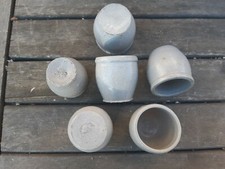 12 anciens pots godets dînette type Betschdorf poterie d'Alsace