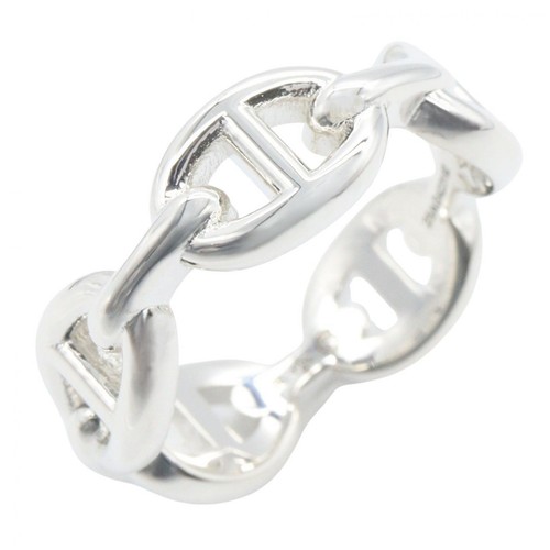 Bague hermes enchainee argent - hermes,