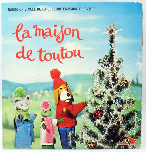 Maison toutou disque - maison, de