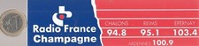 Autocollant. RADIO FRANCE