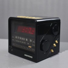 Radio Réveil cube FM digital vintage Siemens RG 261 1983