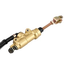 (Or) Maitre Cylindre De Frein Arriere Moto Pied Arriere Reservoir De Pompe