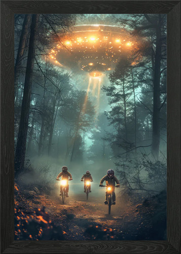 Bmx forest alien chase - bmx,