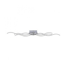 Plafonnier LED Métal 97,5 CM Long 3000 K Vagues Design Deckenleuchte Manger