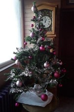 Magnifique Sapin artificiel et ses décorations Noël ? Vintage