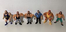 Lot De 6 Figurines WWF Années 90 Butch Luke Big Boss Earthquake Hulk Hogan