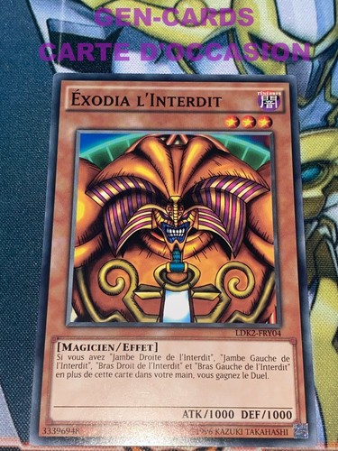 Carte oh exodia - gi,
