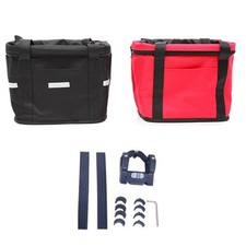 Sacoche de guidon de v��lo avant panier de v��lo capacit�� de charge forte r��si