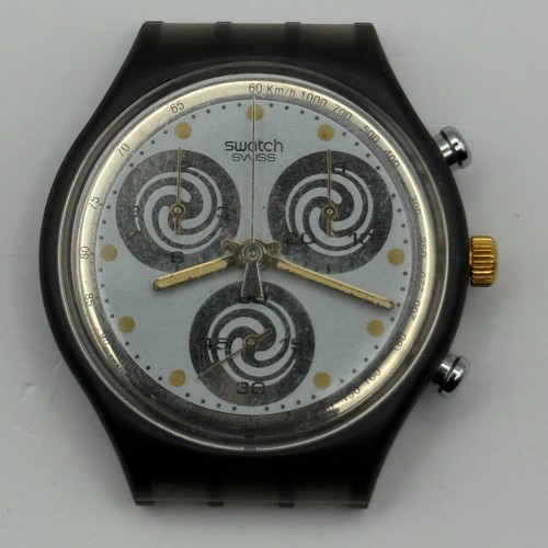 Vintage swatch montre chrono - swatch,