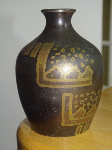 Ancien vintage vase laiton - ancien,