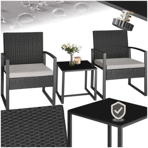 Salon jardin rotin - salon, 2