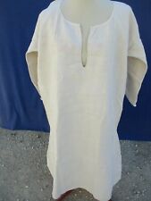 Chemise ancienne N°217 femme homme grand mère chanvre  nuit robe état d'usage