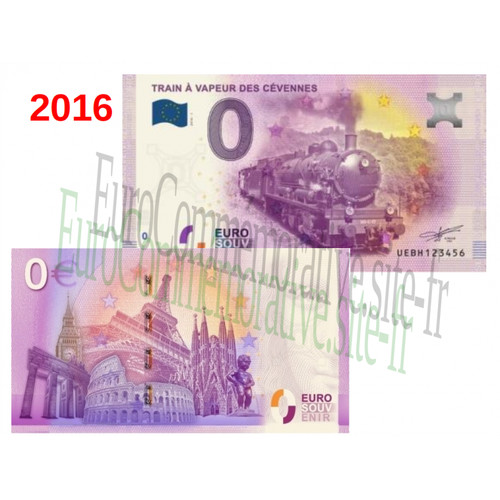 Billet souvenir 2016 - 2016, 30