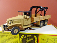 DINKY TOYS FRANCE ANCIEN VEHICULE GMC DEPANNAGE GRUE SABLE REF 808 TBE + Boite