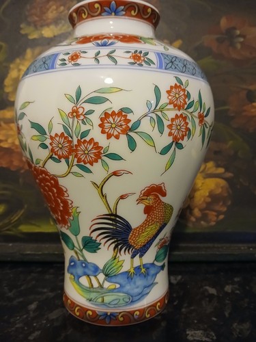 Haviland vase aux coq - haviland,