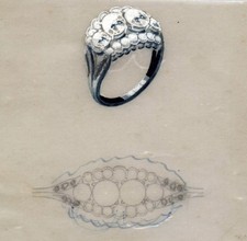 Gouaché joaillerie 1930 - joaillerie,