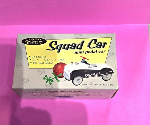 Vintage 1996 xonex squad car - squad,