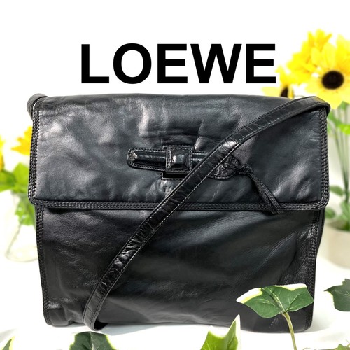 Sac bandoulière loewe - bandoulière, noir