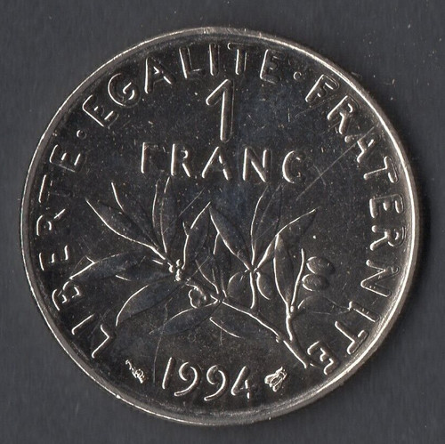 Rare monnaie 1 franc - de,