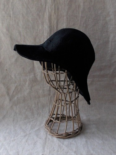Ancien grand chapeau feutre - ancien,