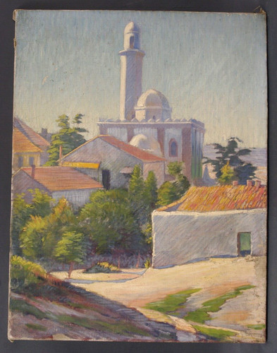 Tableau orientaliste début - orientaliste,