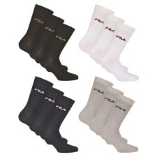 Fila Unisexe Chaussettes,3 Paire - Bas ,Rue ,Sport,Chaussettes Lot,Logo,35-46