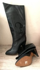 Bottes En Cuir Et Daim - Made In Italy- Taille 40