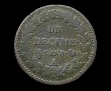 Dupré - 1 UN Décime L'An 8 A 