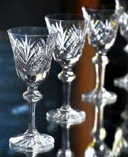 Cristallerie LORRAINE (Lemberg). — Verre à vin blanc (x 1) · 14 cm · cristal.