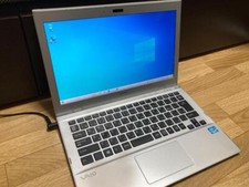 En l'état SONY VAIO ordinateur portable SVT13128CJS junk 2012 second hand AC ...