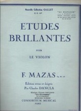 Livre : Etudes brillantes pour