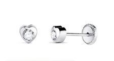Boucles D'oreilles Or Blanc